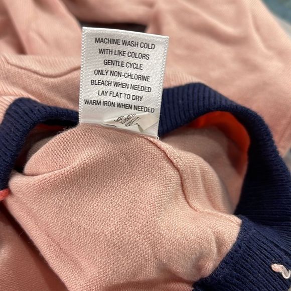 Women’s The Webster Pink & Blue Rayon Blend Button Down Pocket Cardigan (M) P02 - Picture 5 of 9